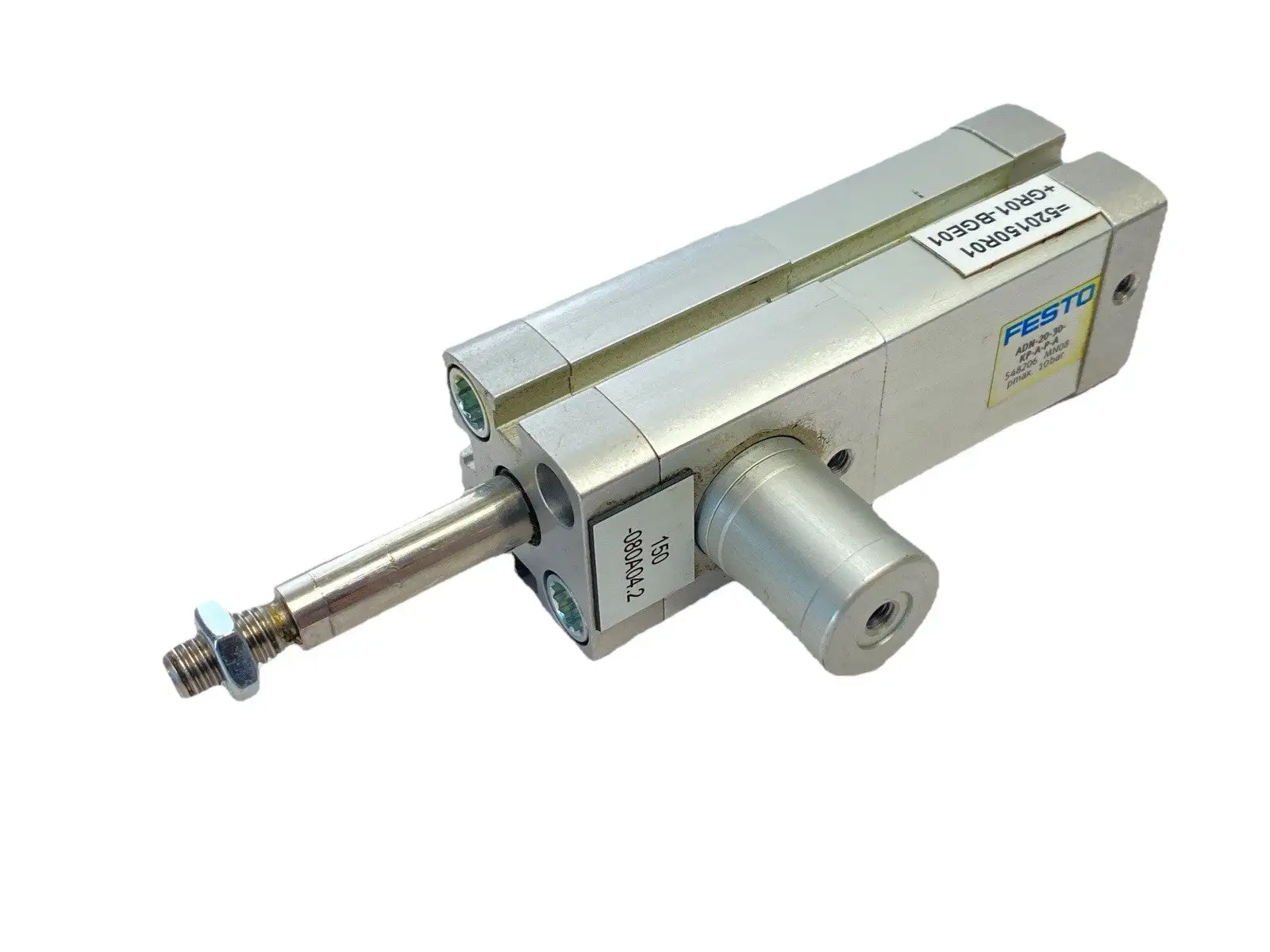 USED FESTO COMPACT PNEUMATIC CYLINDER 20MM BORE 30MM STROKE