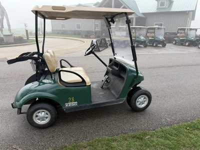 (1) 2015 E-Z-Go golf cart with a Kawasaki gas engine, does not include Club canopy, ball cover, club...