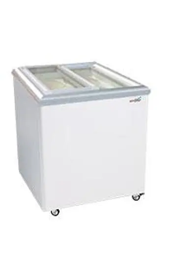 Ice Cream Flat Top Flat Lid Display Freezer - 5.6 Cu.ft
