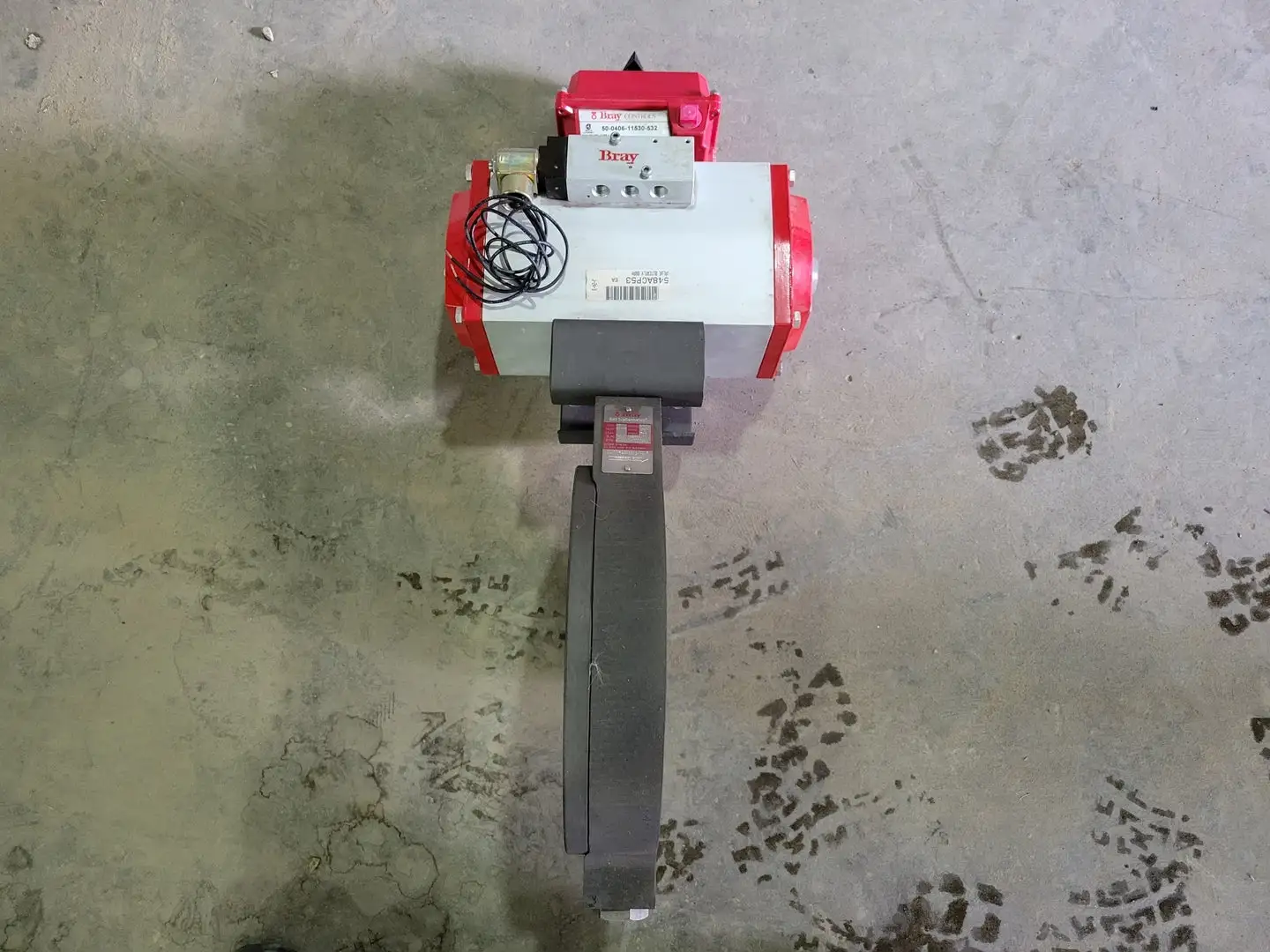 McCannalok 8" High Perf. Butterfly Valve w/ Actuator Solenoid Op. Switch