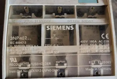USED SIEMENS 3NP407