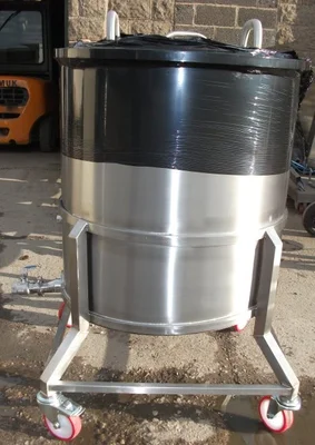 500 L S/S Trolley Tank