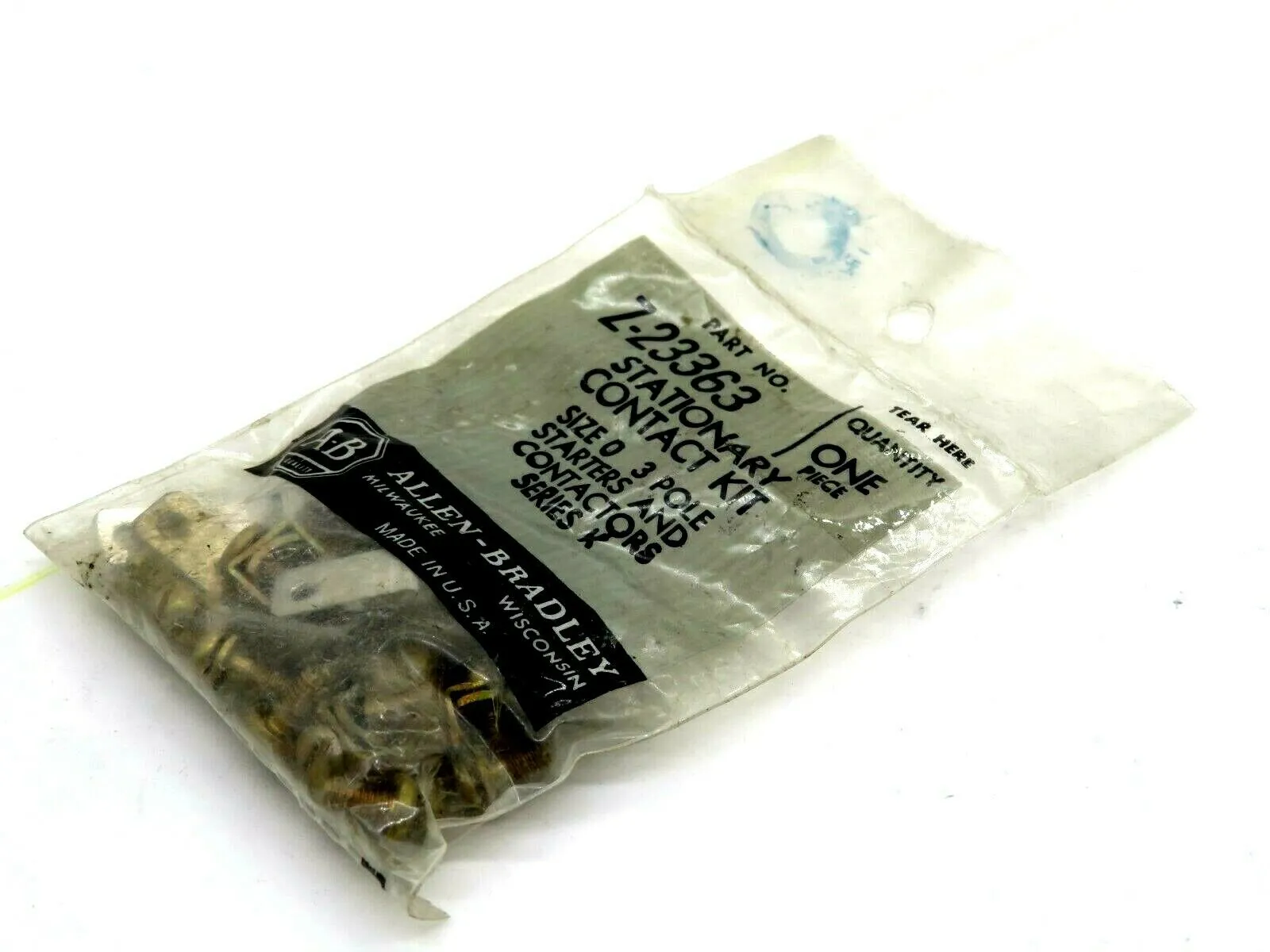 NEW ALLEN BRADLEY Z-23363 CONTACT KIT STATIONARY Z23363