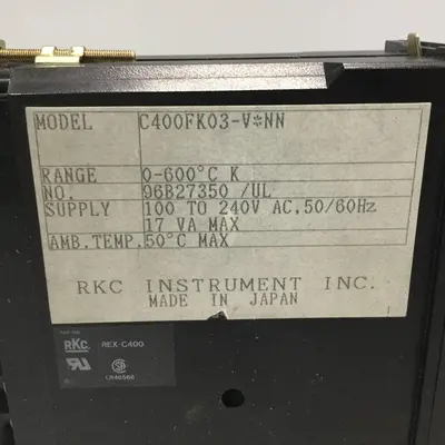 USED RKC REX-C400FK03VNN
