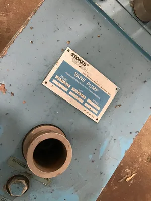 Stokes 017-241 MicroVane Rotary Vane Vacuum Pump 208V