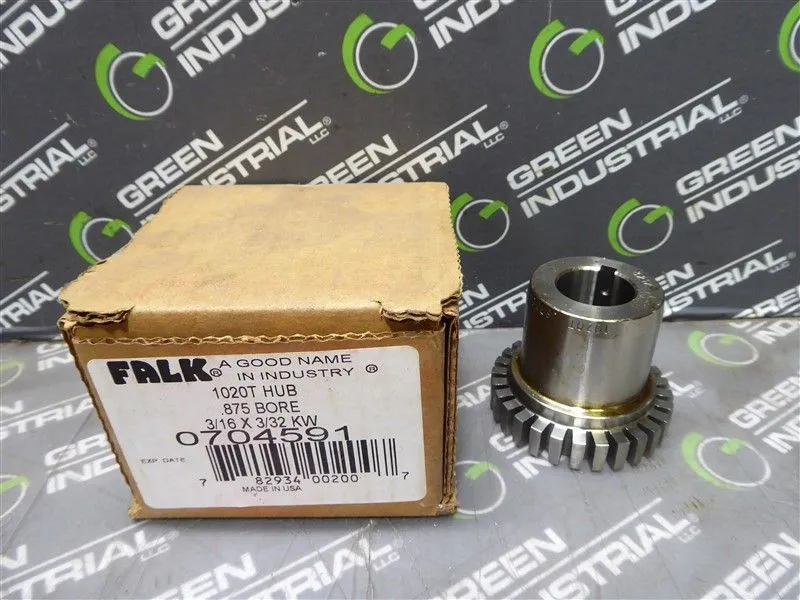 Falk 1020T HUB Coupling Hub 0704591 .875 Bore New NIB