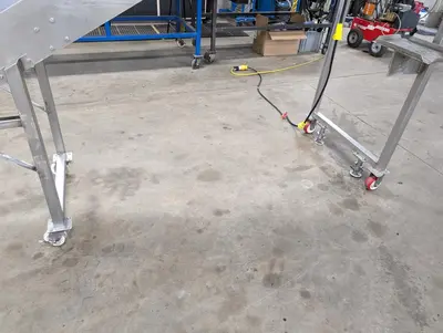 SS Incline Plastic Belt Conveyor