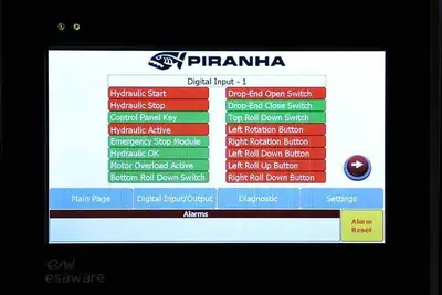 2025 PIRANHA 4-2008 BR Plate Bending Rolls Including Pinch | T.R. Wigglesworth Machinery Co. (8)