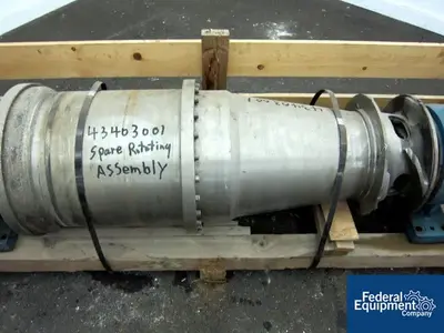 USED Dorr-Oliver Dorr-Oliver 16L Decanter Centrifuge Merco Rotating Assembly, 316L S/S