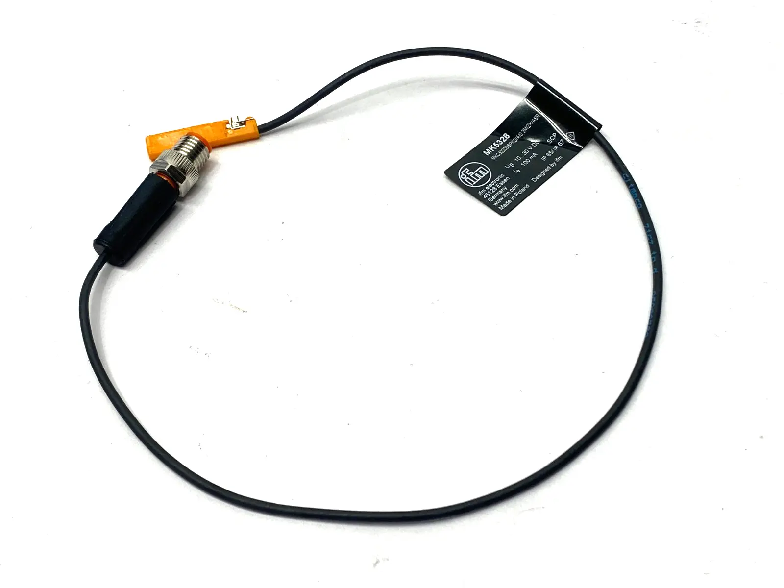 Used ifm C-Slot Cylinder Sensor Position Switch MKC3020BBPKG/A/0,3M/ZH/ASR Proximity Sensors Michigan US | Maverick Industrial Sales #1412952