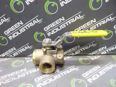 Lot of 6 Apollo 70-643-27 1/2" 3-Way Bronze Ball Valves 400 CWP New NIB