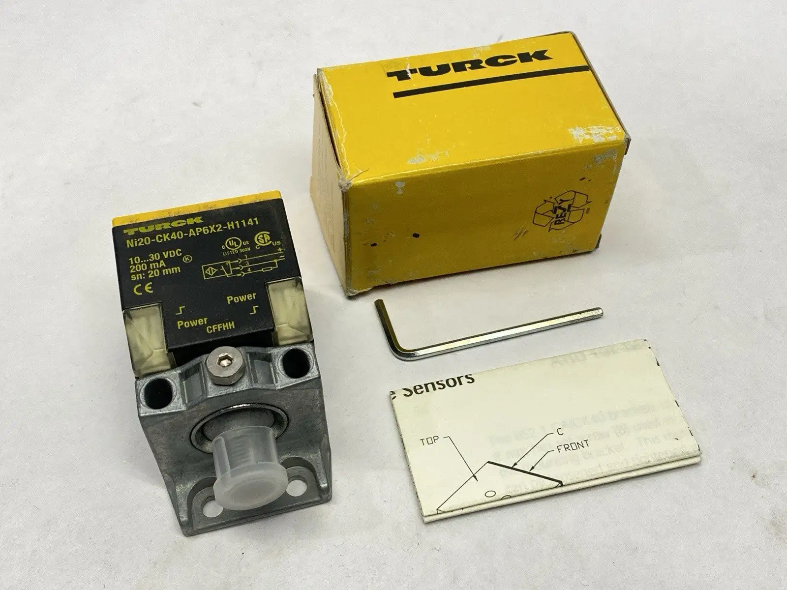 Turck Ni20-CK40-AP6X2-H1141 Inductive Proximity Sensor 16252