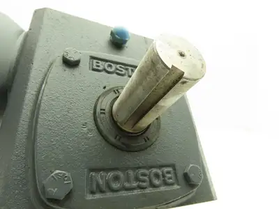 Boston Gear F72410B7H Worm Gearbox 10:1 Reducer 3Hp 175rpm 143/145TC Dual Shaft