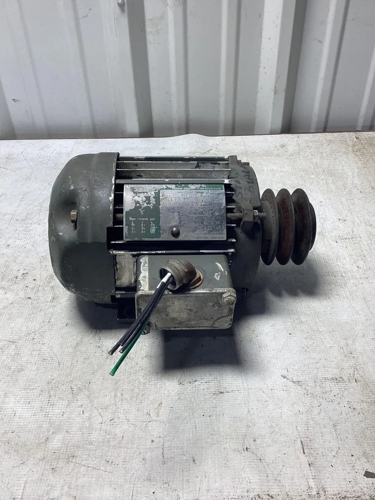 Lincoln TF-3964 Electric Motor 1 Hp 3 Phase 230/460V 1735 RPM 143T