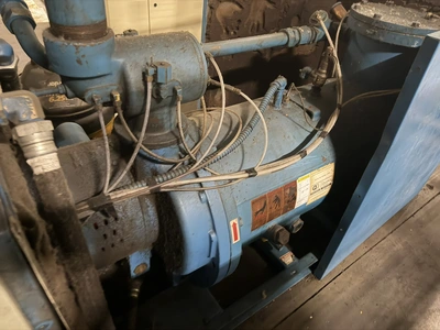 (1) Quincy, model QMA75ATA31G, air compressor, S/N 74578, with push button start and stop controls, ...