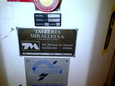 60L Talleres Miralles SS Vacuum Planetary Mixer