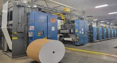 USED 1995 HEIDELBERG M600 (8) UNIT (2) 32 PAGE WEB OFFSET PRESS