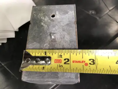 4x2.5" High Voltage Pre-Ganged Masonry Box