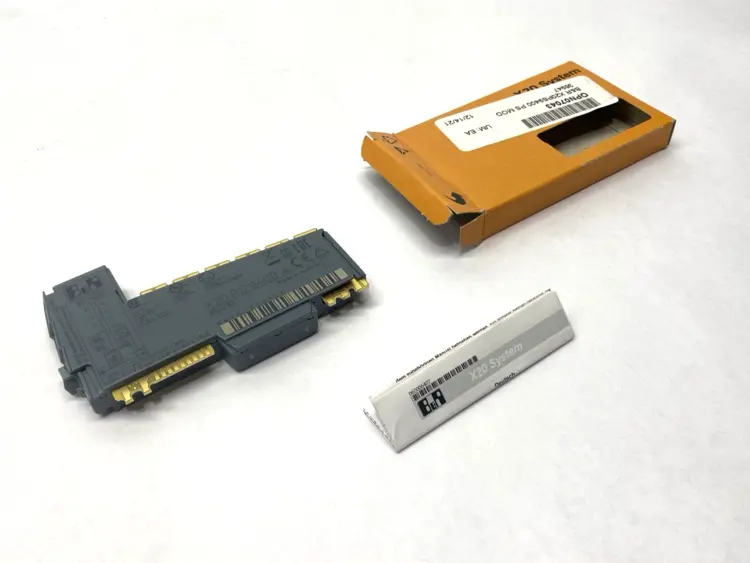 Used B&R REV. I0 POWER SUPPLY MODULE RS232 SERVICE INTERFACE Power Supplies | Maverick Industrial Sales #1098845