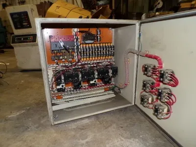 BRAND UNKNOWN extruder control cabinet Extrusion Other, control cabinet | Mark One Machinery (13)