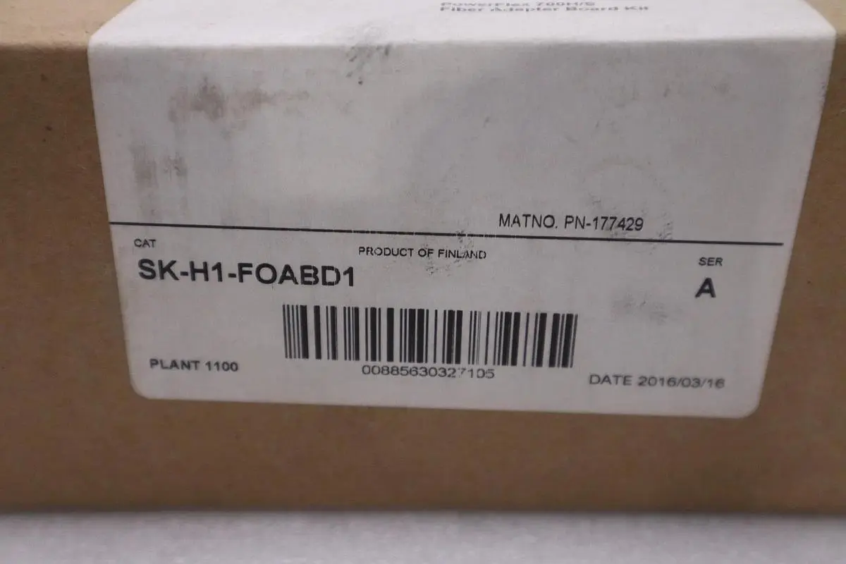 Allen Bradley SK-H1-FOABD1 CONFORMAL COATED FIBER OPTIC ADAPTER BOARD #GF352A