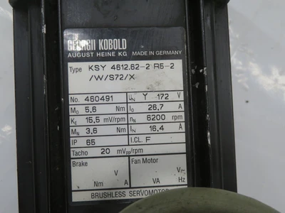 Used GEORGII KOBOLD _UNKNOWN_ Servo Motors Texas US | OCO Industrial #1685535