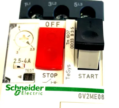 NEW SCHNEIDER ELECTRIC GV2-ME08 CIRCUIT BREAKER GV2ME08