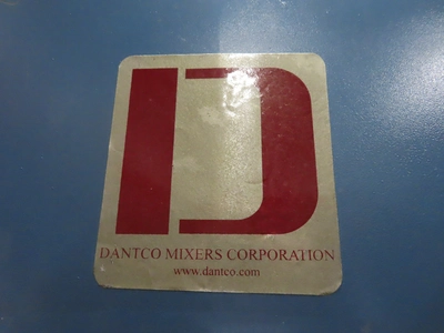 Dantco Bow-Tie Mixer, 15 HP, Variable Speed