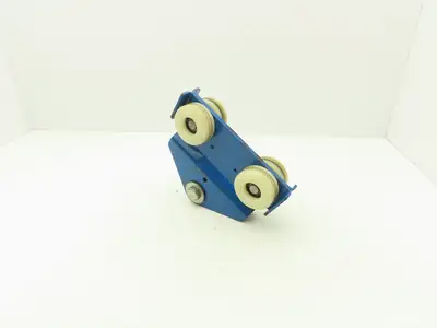 Gorbel 1/2 Ton Workstation Bridge Crane Hoist Push Trolley 1000Lb 3" Wheels