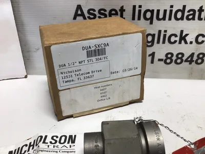 Nicholson Steamtrap DUA-SXC9A 1/2″ NPT STL 304/FC 3000PSI