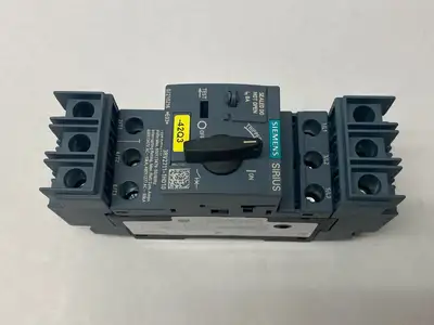 USED SIEMENS SIRIUS MOTOR STARTER CIRCUIT PROTECTOR FRAME SIZE S00