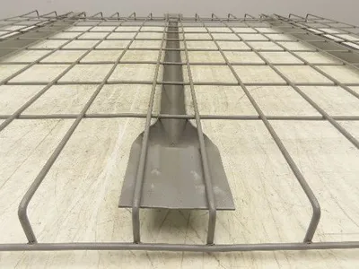 New Pallet Rack Wire Deck 42x46" Waterfall 3 Flared Channel Racking 2500lb Mesh