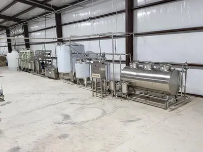 Filling Line, Bottles, Blow Molder, Filler/Rinser/Capper, Wrapper #A744851