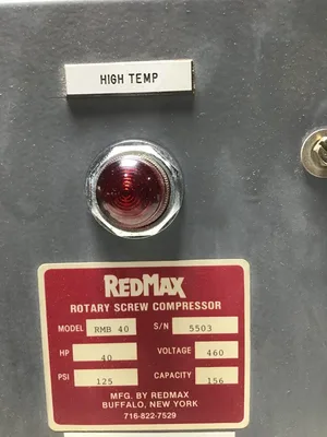 Hoffman Type 12 Enclosure Control Panel; R-485601