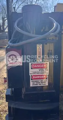 USED 2008 JV MANUFACTURING VB42-SR LOW PROFILE DEEP PENETRATION VERTICAL BALER