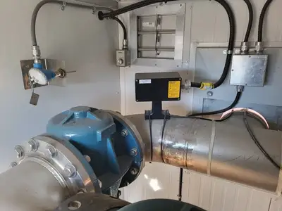 100HP Dewatering Pump Station Package w/ Weatherproof Enclosure