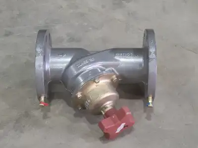 Tour and Anderson 4" Class 150 Stad Steel Balancing Valve (flanged)