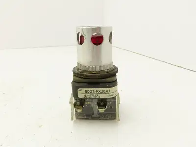 Allen Bradley 800T-FXJ6A1 Red Pilot Indicator Light 30mm