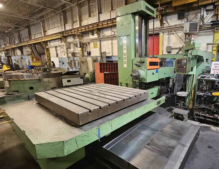 Used 1998 DAEWOO DNB 130-R Horizontal Table Type Boring Mills Ontario CA | Avo's Machinery Equipment Inc. #280445