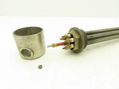 Rica Immersion Heating Element 265V 7200W 1.5"NPT Screw Plug 24"L Tube