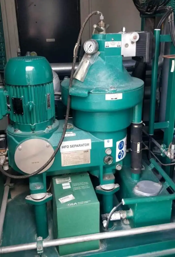 (3) Westfalia OSE 10-0136-067 fuel oil purifiers.