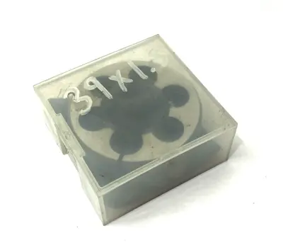 None | M39x1.5 HSS 6-Hole Round Thread Die - Used