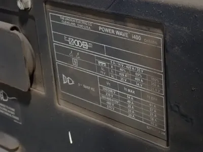 USED LINCOLN ELECTRIC POWERWAVE I400