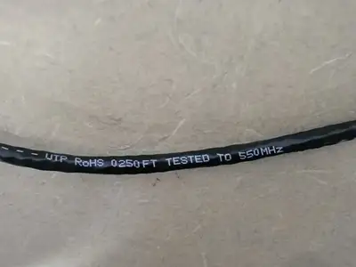 NEW PC CABLE WORLD C6-005BK