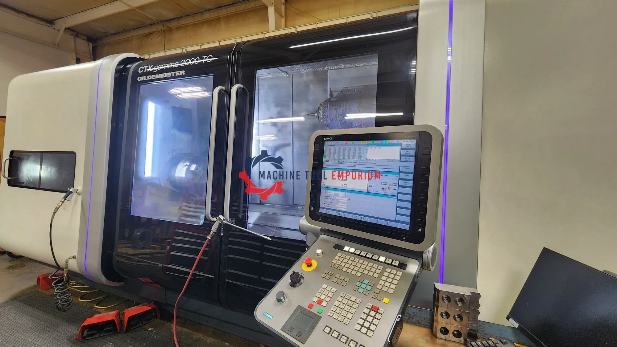2013 DMG MORI CTX GAMMA 2000TC MILL TURN, SIEMENS