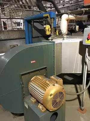 Spray dryer 7,000 lbs. Per hour evap. V-bottom dryer three nozzles #3653507