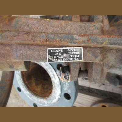 Crane 4in Gate Valve
