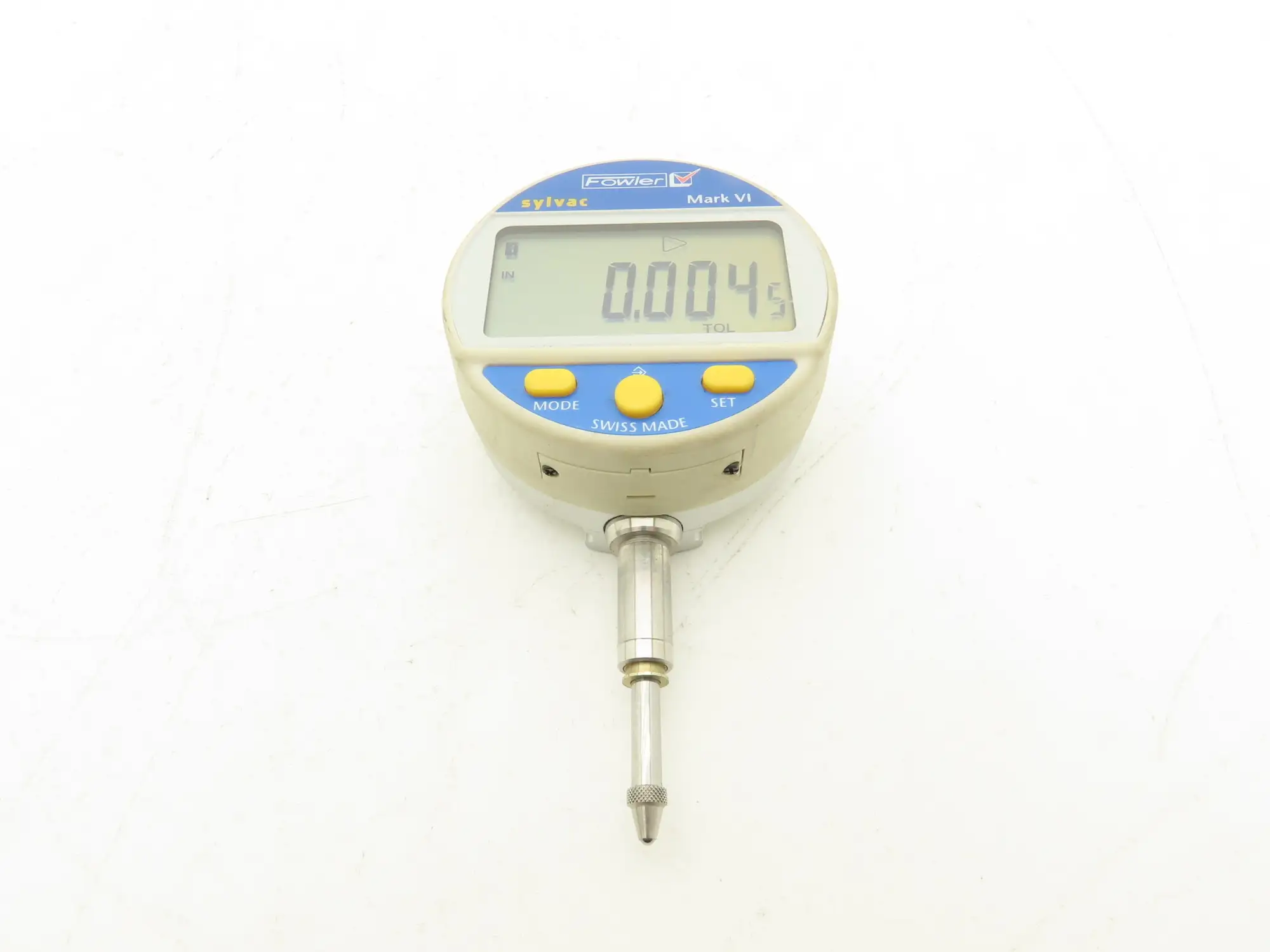 Fowler Sylvac Mark VI Digital Gage Indicator 1/2" 0-.500" 12.5mm Range .0005"