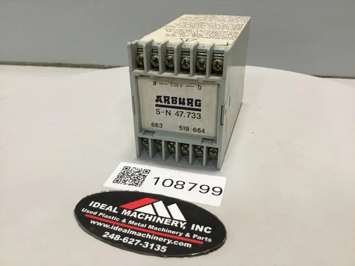 Used ARBURG S-N 47.733 Injection Molding Parts | Ideal Machinery #664828
