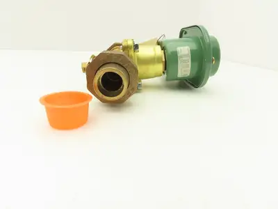 Asco Redhat 8222D2 MO Solenoid Steam Valve 2-Way 50 PSI 1/2" Solder Connection